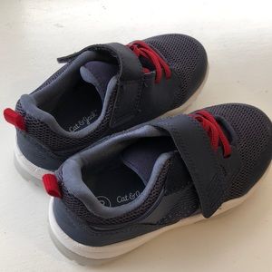 Like new Boys blue Cat and Jack sneakers toddler size 10